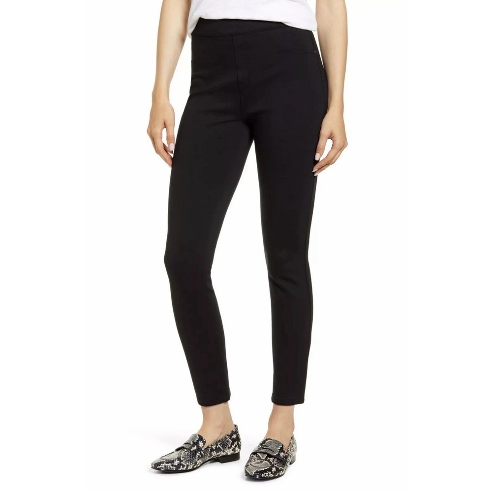 SPANX The Perfect Black Pant Ankle 4 Pocket Ponte Pull On Pants Black SZ.S NWT